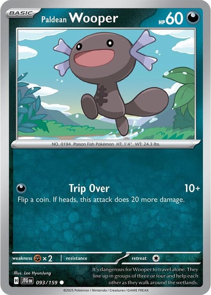 Paldean Wooper, SV09: Journey Together 093/159