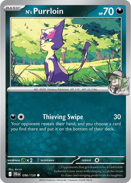 N's Purrloin, SV09: Journey Together 096/159