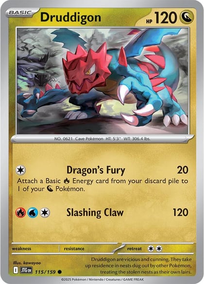 Druddigon, SV09: Journey Together 115/159