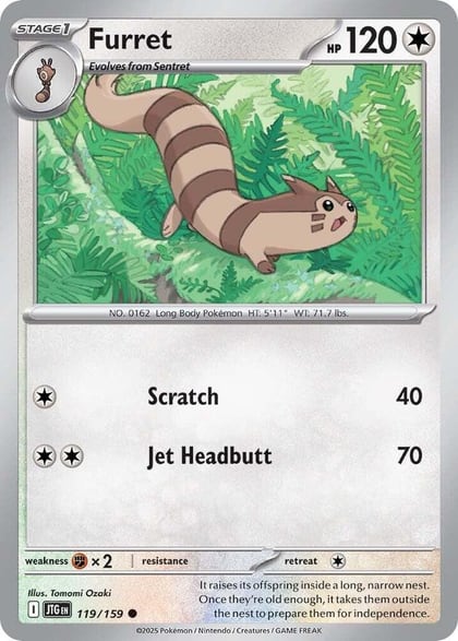 Furret - 119/159, SV09: Journey Together 119/159