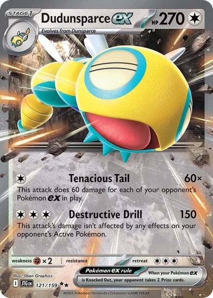 Dudunsparce ex - 121/159, SV09: Journey Together 121/159