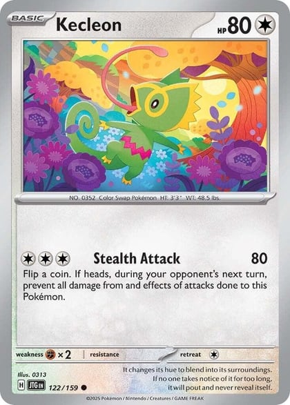 Kecleon, SV09: Journey Together 122/159