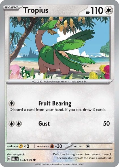Tropius, SV09: Journey Together 123/159