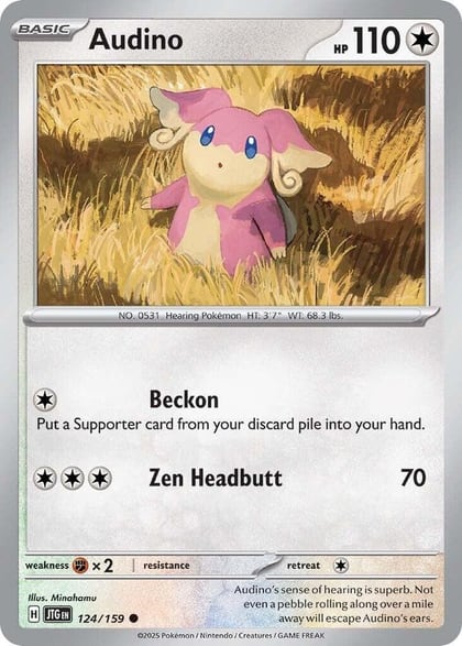 Audino, SV09: Journey Together 124/159