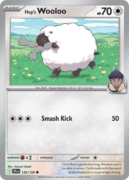 Hop's Wooloo - 135/159, SV09: Journey Together 135/159