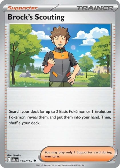 Brock's Scouting - 146/159, SV09: Journey Together 146/159
