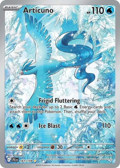 Articuno - 161/159, SV09: Journey Together 161/159
