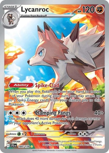 Lycanroc - 166/159, SV09: Journey Together 166/159
