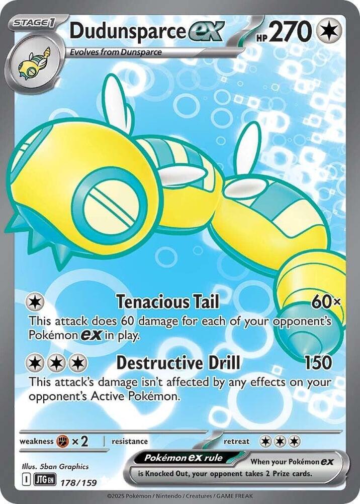 Dudunsparce ex - 178/159, SV09: Journey Together 178/159