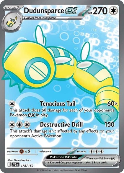Dudunsparce ex - 178/159, SV09: Journey Together 178/159