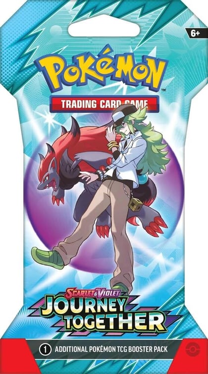 Journey Together Sleeved Booster Pack, SV09: Journey Together P610934