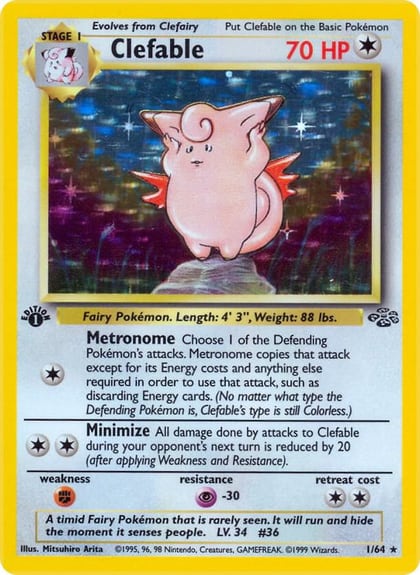 Clefable (1), Jungle 01/64