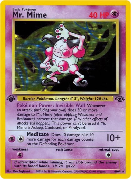 Mr. Mime (6), Jungle 06/64