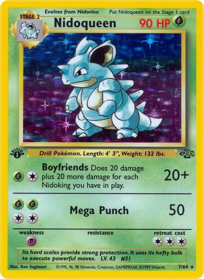 Nidoqueen (7), Jungle 07/64