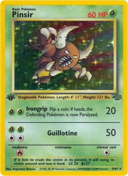 Pinsir (9), Jungle 09/64