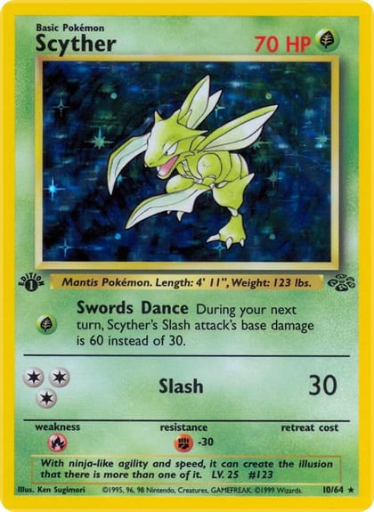 Scyther (10), Jungle 10/64