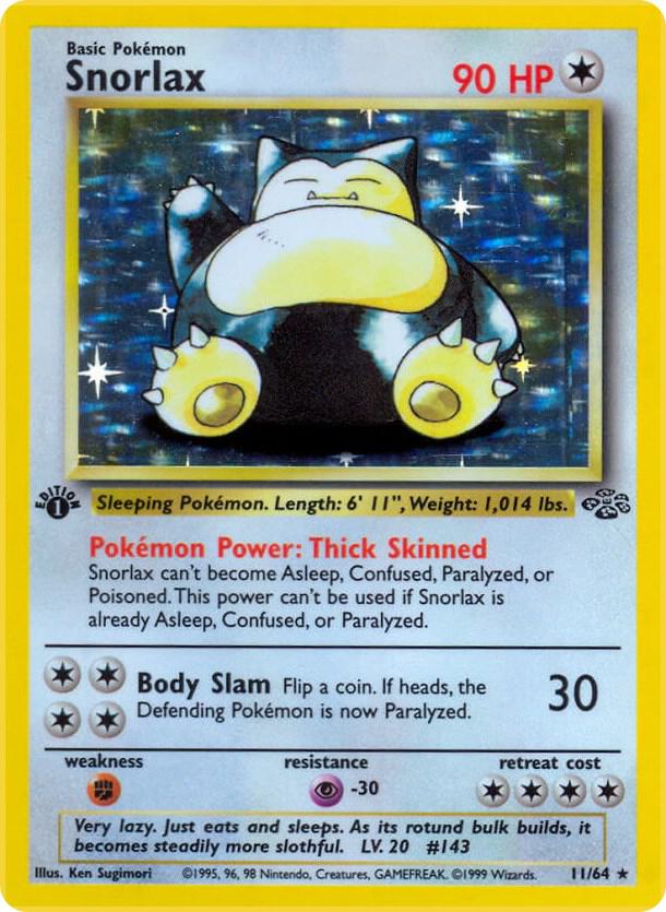 Snorlax (11), Jungle 11/64