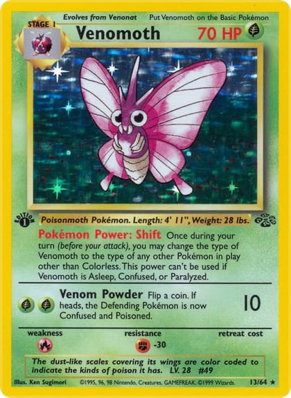 Venomoth (13), Jungle 13/64