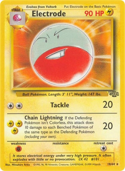 Electrode (18), Jungle 18/64