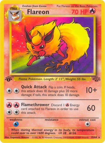 Flareon (19), Jungle 19/64
