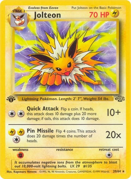 Jolteon (20), Jungle 20/64