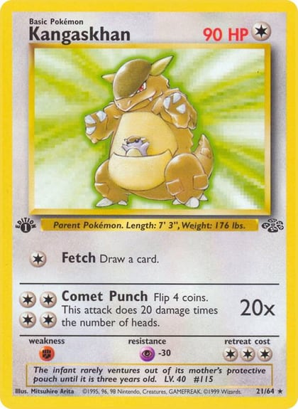 Kangaskhan (21), Jungle 21/64