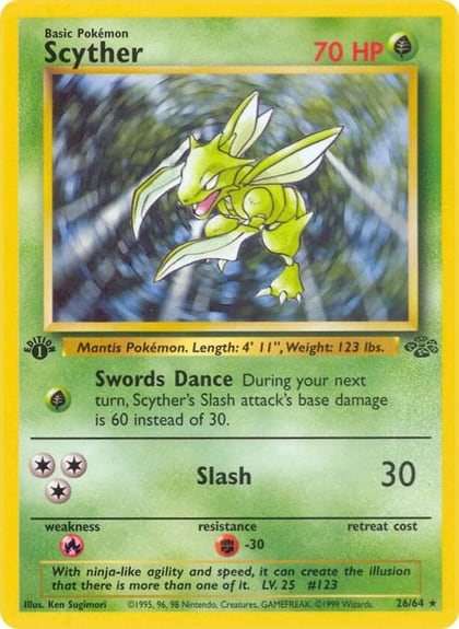 Scyther (26), Jungle 26/64