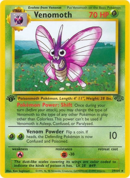 Venomoth (29), Jungle 29/64