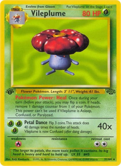 Vileplume (31), Jungle 31/64