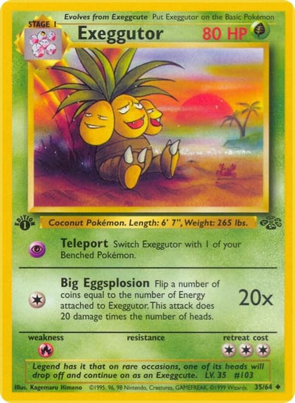 Exeggutor, Jungle 35/64