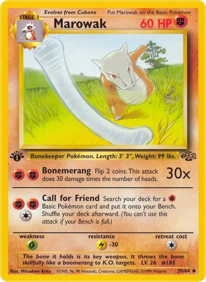 Marowak, Jungle 39/64