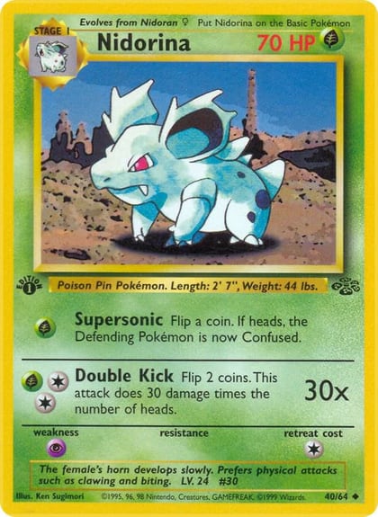 Nidorina, Jungle 40/64