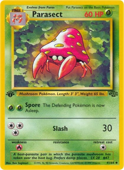 Parasect, Jungle 41/64
