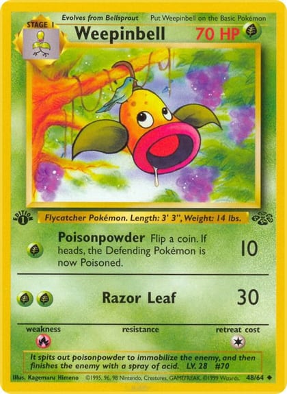 Weepinbell, Jungle 48/64