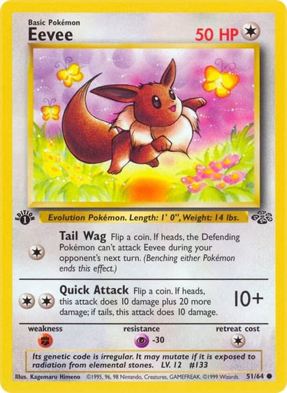 Eevee, Jungle 51/64