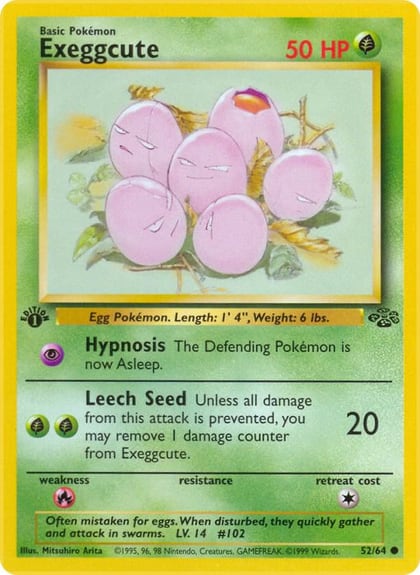 Exeggcute, Jungle 52/64