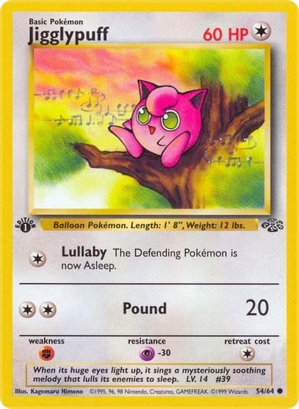 Jigglypuff, Jungle 54/64