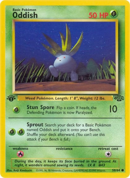 Oddish, Jungle 58/64