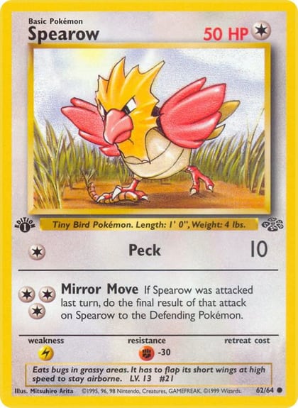 Spearow, Jungle 62/64