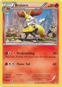 Braixen, Kalos Starter Set 9/39