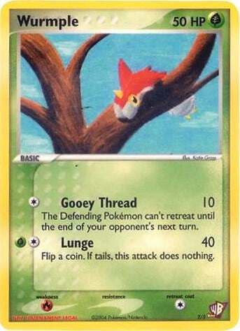 Wurmple - 2/5, Kids WB Promos 002/005