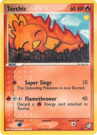 Torchic - 3/5, Kids WB Promos 003/005
