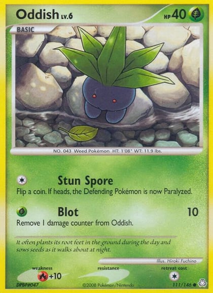 Oddish (111), Legends Awakened 111/146