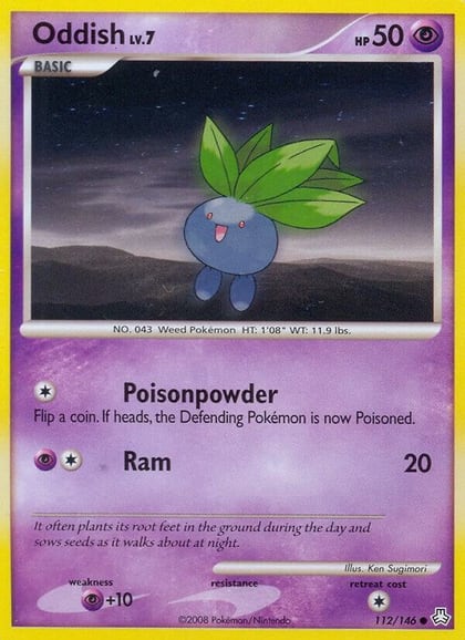 Oddish (112), Legends Awakened 112/146