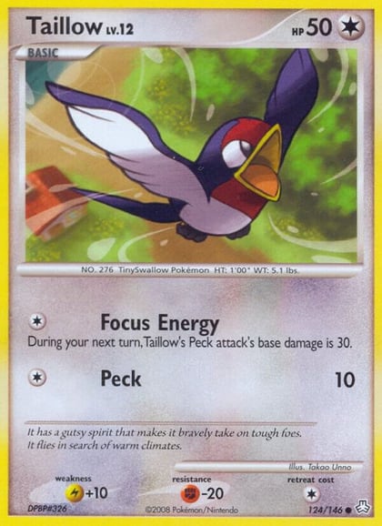 Taillow, Legends Awakened 124/146