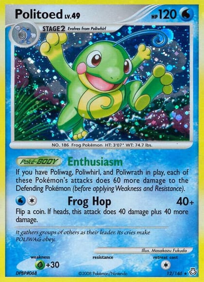 Politoed, Legends Awakened 12/146