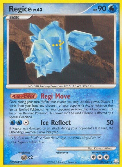 Regice, Legends Awakened 36/146
