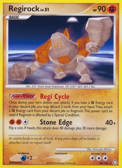 Regirock, Legends Awakened 38/146