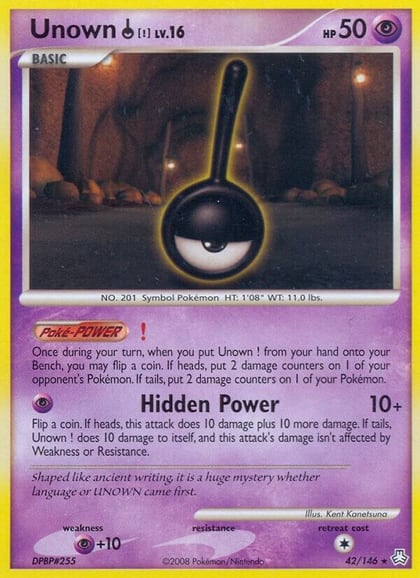 Unown (!), Legends Awakened 42/146