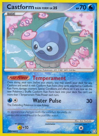 Castform Rain Form, Legends Awakened 49/146